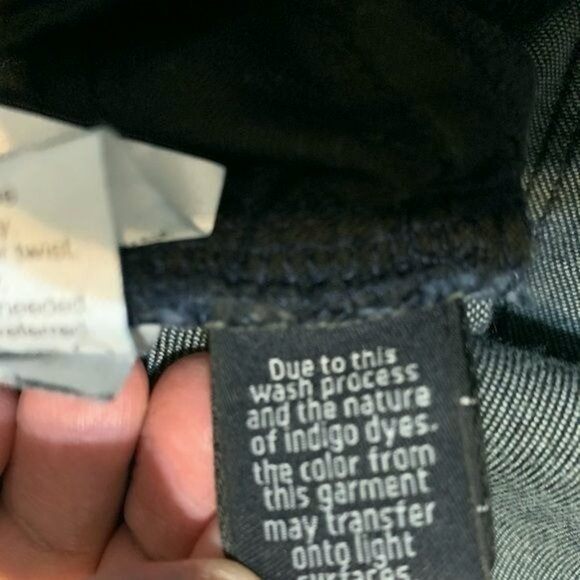 J. Crew Women's Mid Rise Toothpick Size 28 Colorblock Blue Black Jeans Everyday - Picture 13 of 14